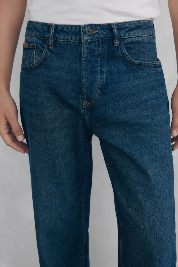 Pedro del Hierro Pantal&oacute;n vaquero straight fit Azul