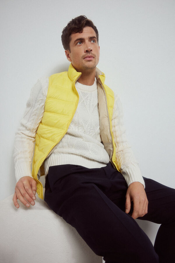 Pedro del Hierro Chaleco ultraligero impermeable Amarillo