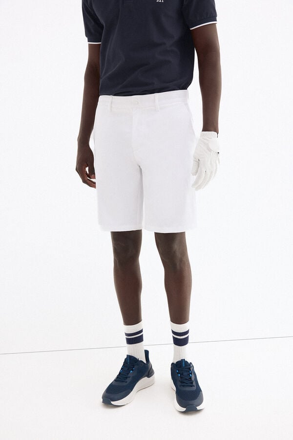 Pedro del Hierro Bermudas golf Branco
