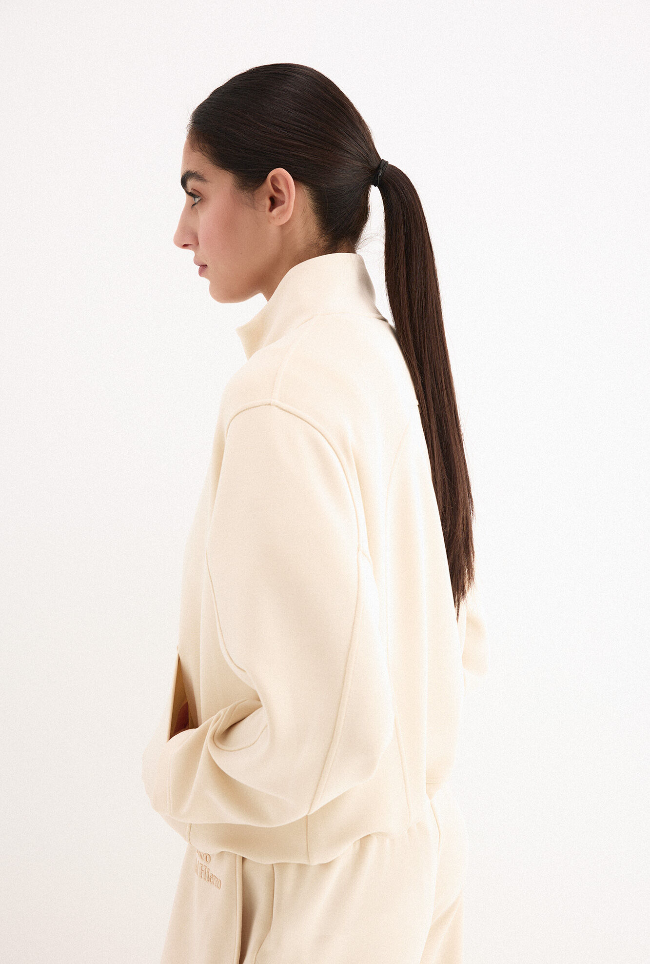 Pedro del Hierro Sweatshirt soft touch com gola
