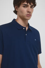 Pedro del Hierro Polo b&aacute;sico  Azul