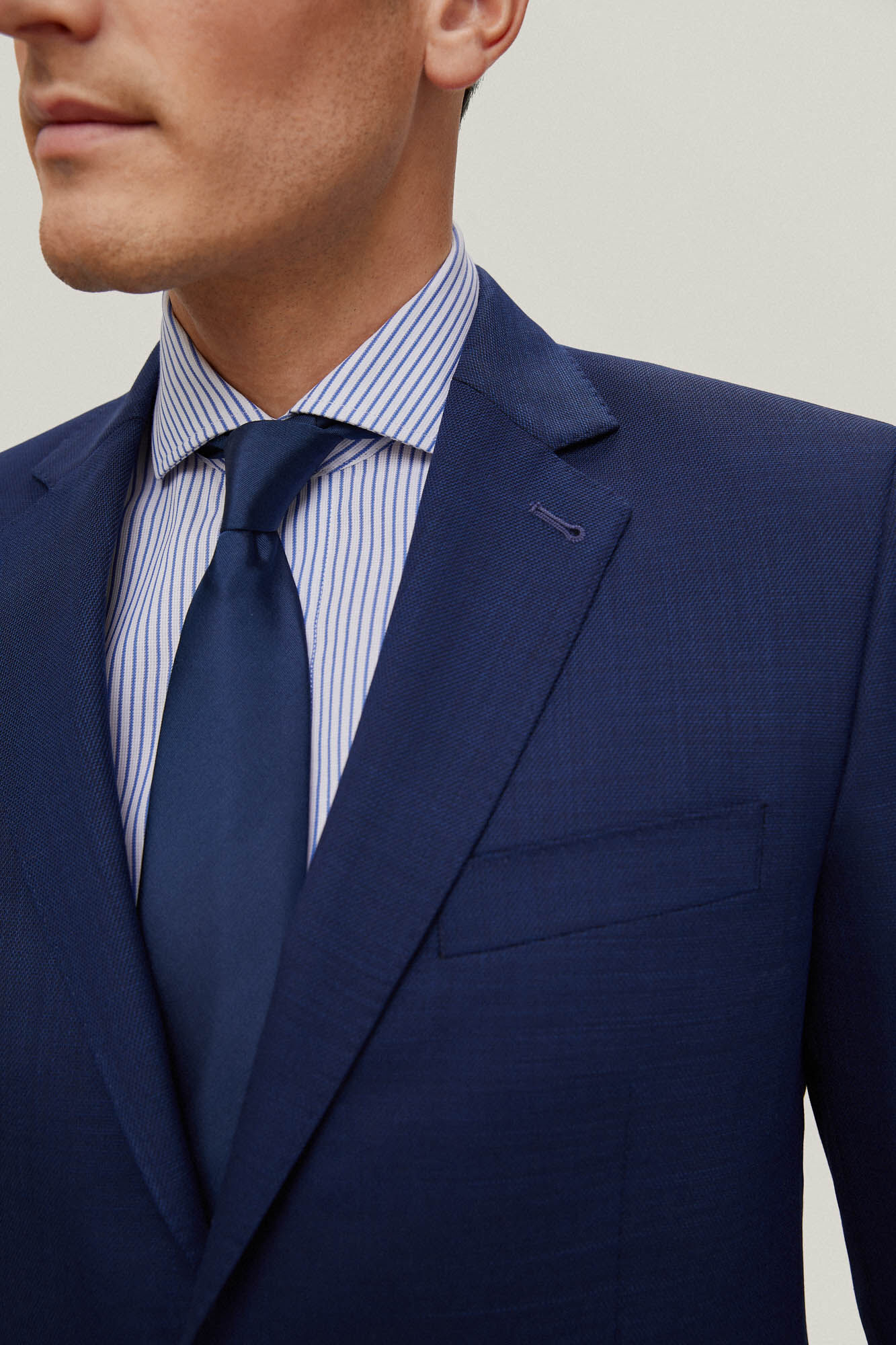 Pedro del Hierro Blazer azul tailored