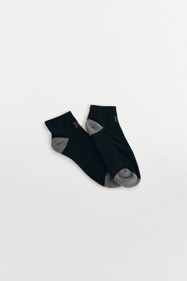 Pedro del Hierro Meia soquete Preto