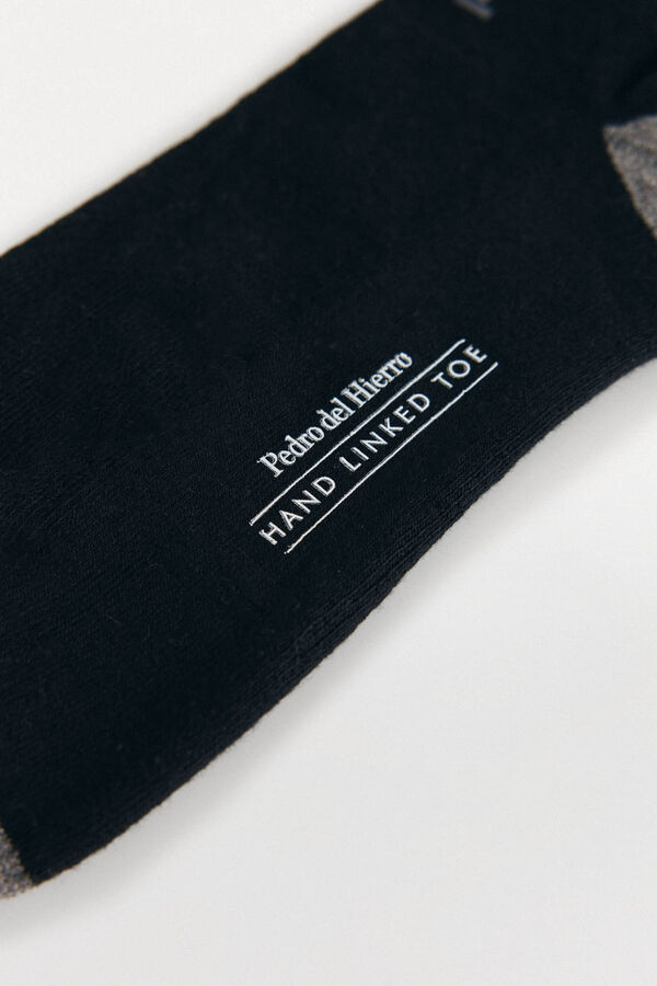 Pedro del Hierro Meia soquete Preto