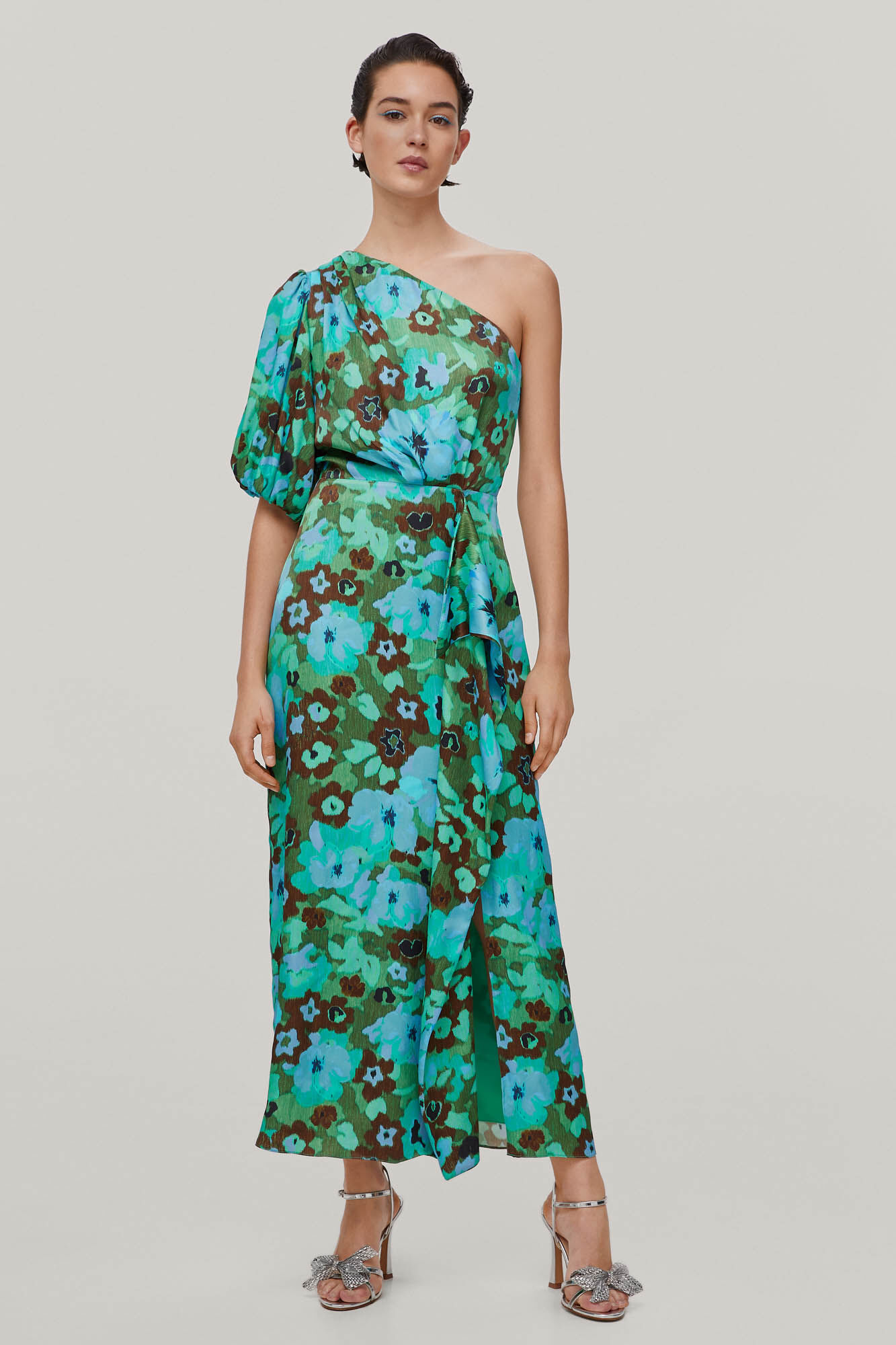 TFP by Tamara Falc&oacute; Isabel Vestido estampado floral