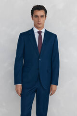Pedro del Hierro Blazer estruturado azul slim fit bi-el&aacute;stico Azul