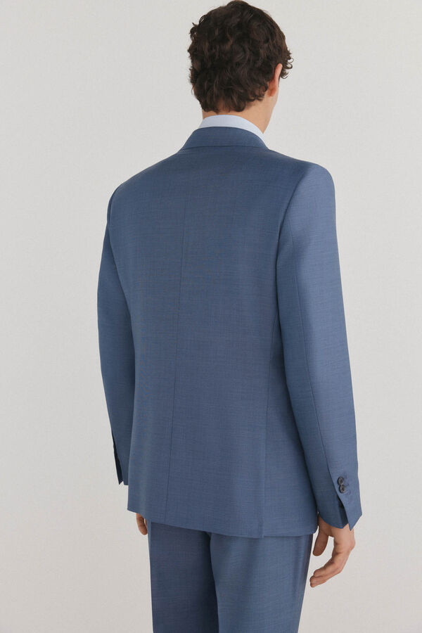 Pedro del Hierro Blazer sob medida Azul