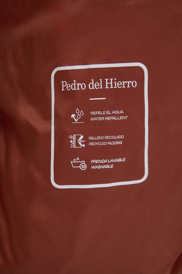 Pedro del Hierro Colete ultraleve imperme&aacute;vel Beige