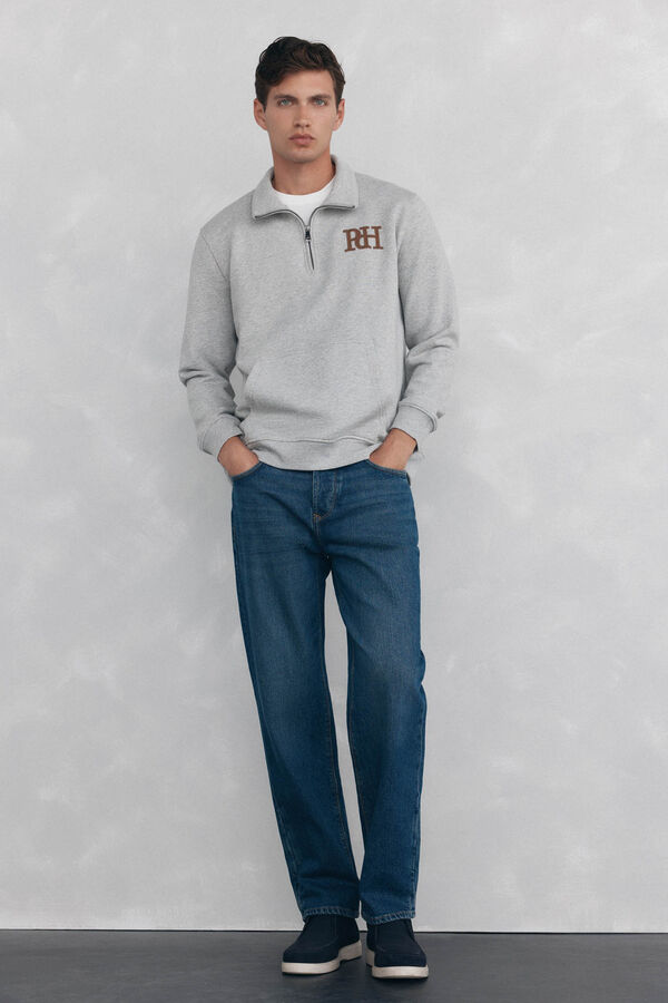 Pedro del Hierro Pantal&oacute;n vaquero straight fit Azul