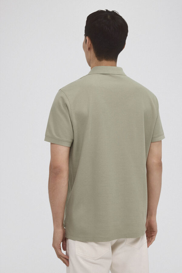 Pedro del Hierro Polo b&aacute;sico piqu&eacute; Verde