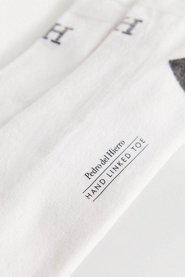Pedro del Hierro Meia soquete Branco