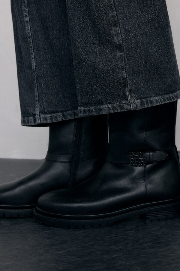 Pedro del Hierro Camiseta cuello alto Blanco