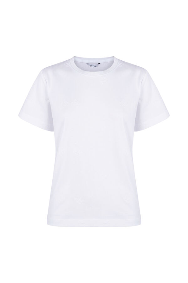 Pedro del Hierro Camiseta multilogo pdh Blanco