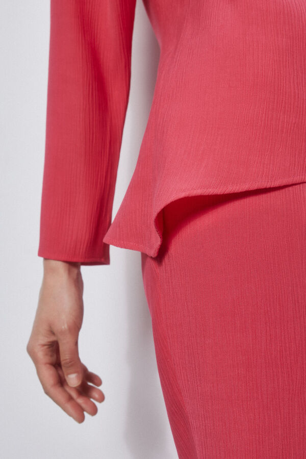 TFP by Tamara Falc&oacute; Top asim&eacute;trico Morado