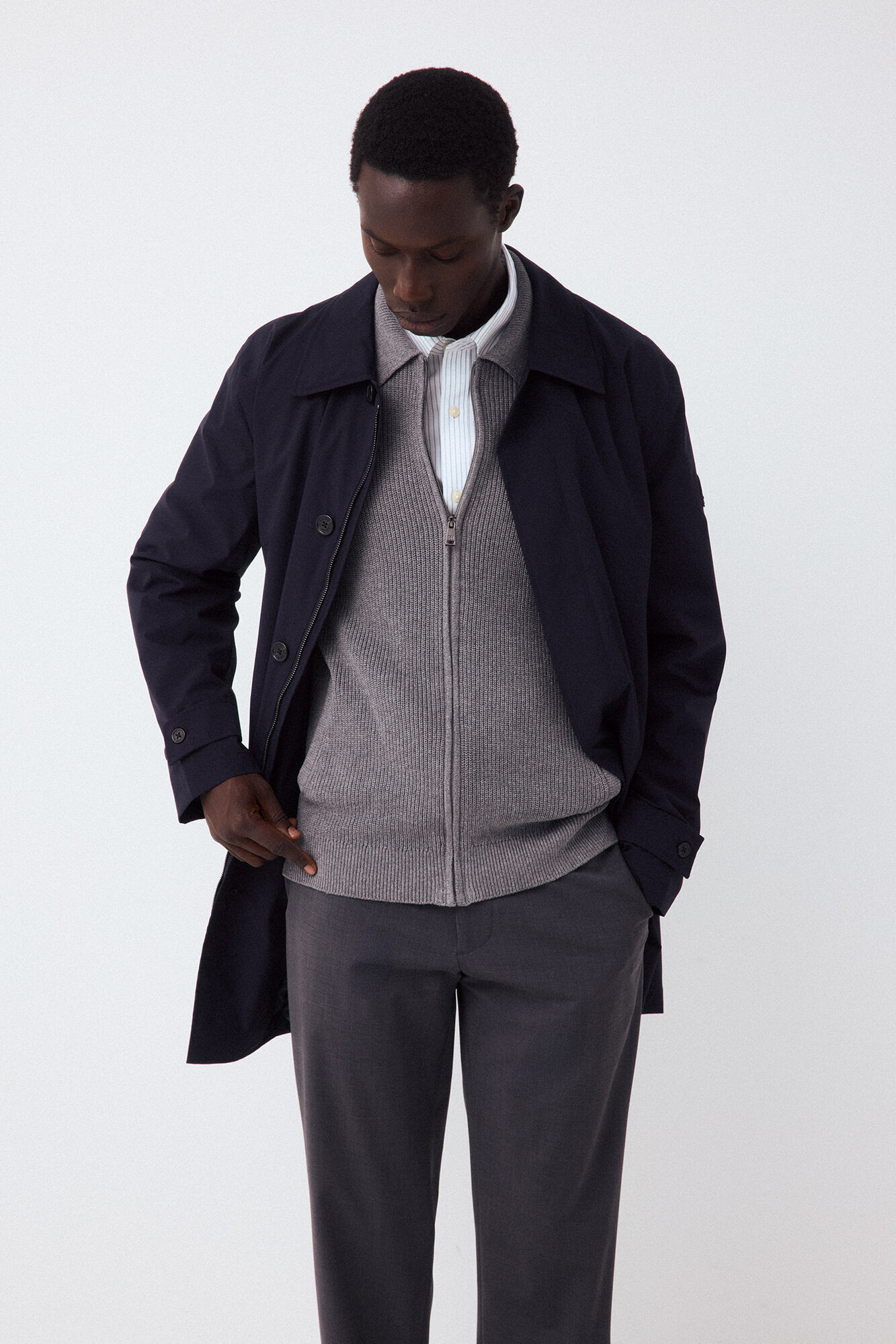 Pedro del Hierro Gabardina t&eacute;cnica