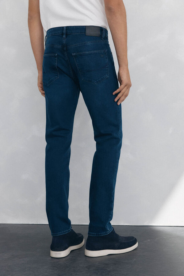 Pedro del Hierro Pantal&oacute;n vaquero slim fit Azul