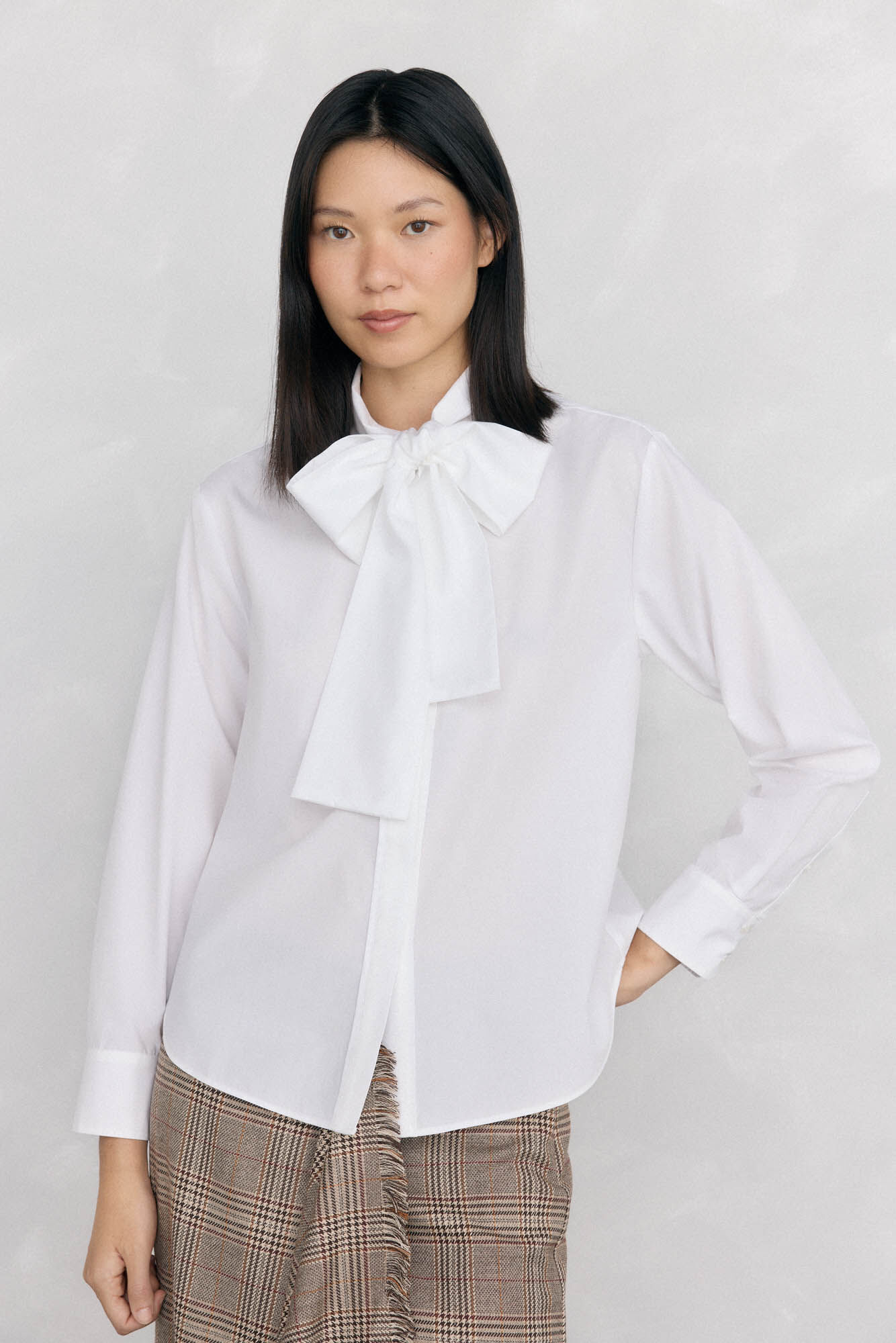 Pedro del Hierro Camisa de la&ccedil;ada largo