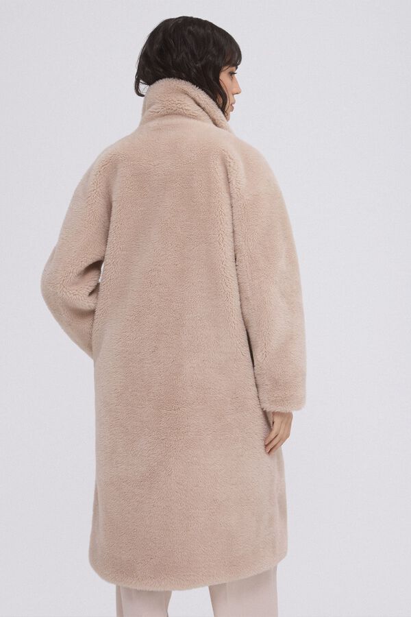 TFP by Tamara Falcó Abrigo de pelo Blanco