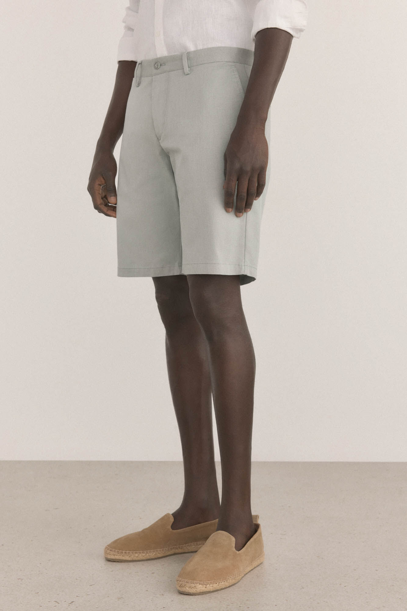 Pedro del Hierro Shorts cal&ccedil;as chino com estampa regular