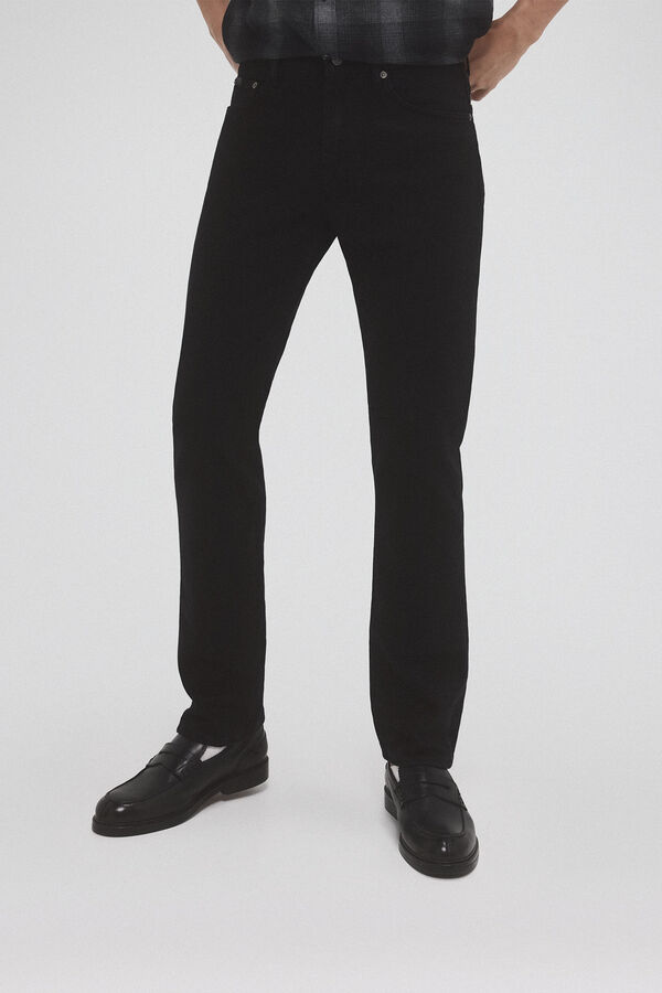 Pedro del Hierro Cal&ccedil;as de ganga premium flex regular fit Preto