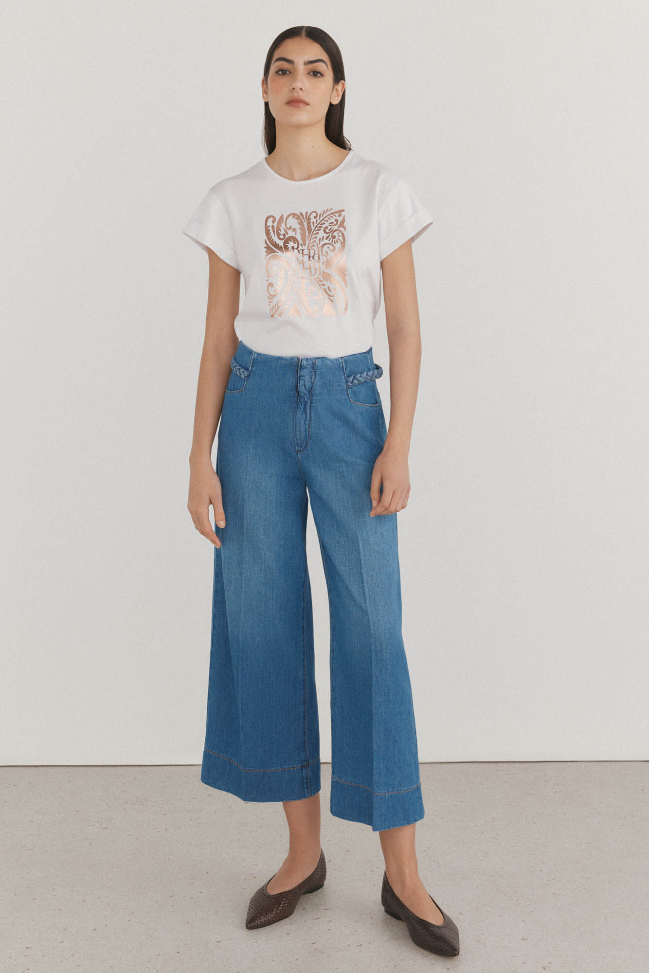 Pedro del Hierro T-shirt logo estampado