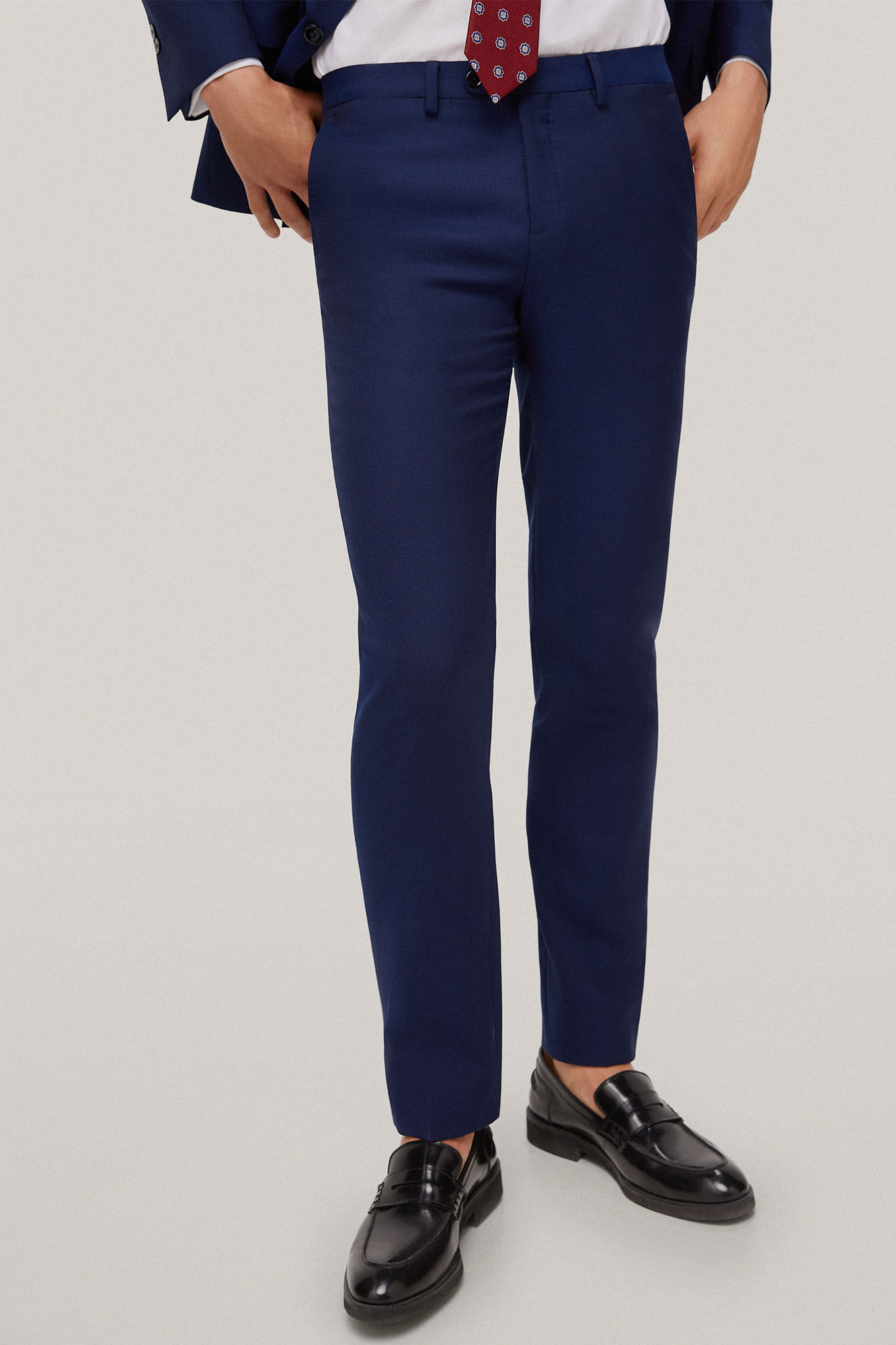 Pedro del Hierro Pantal&oacute;n Azul Bi-Stretch