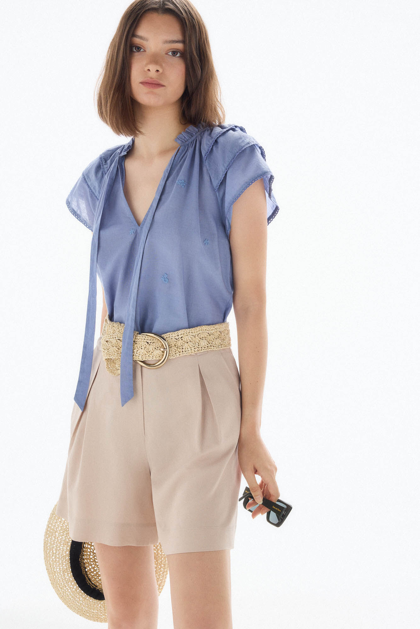 TFP by Tamara Falc&oacute; Blusa bordada