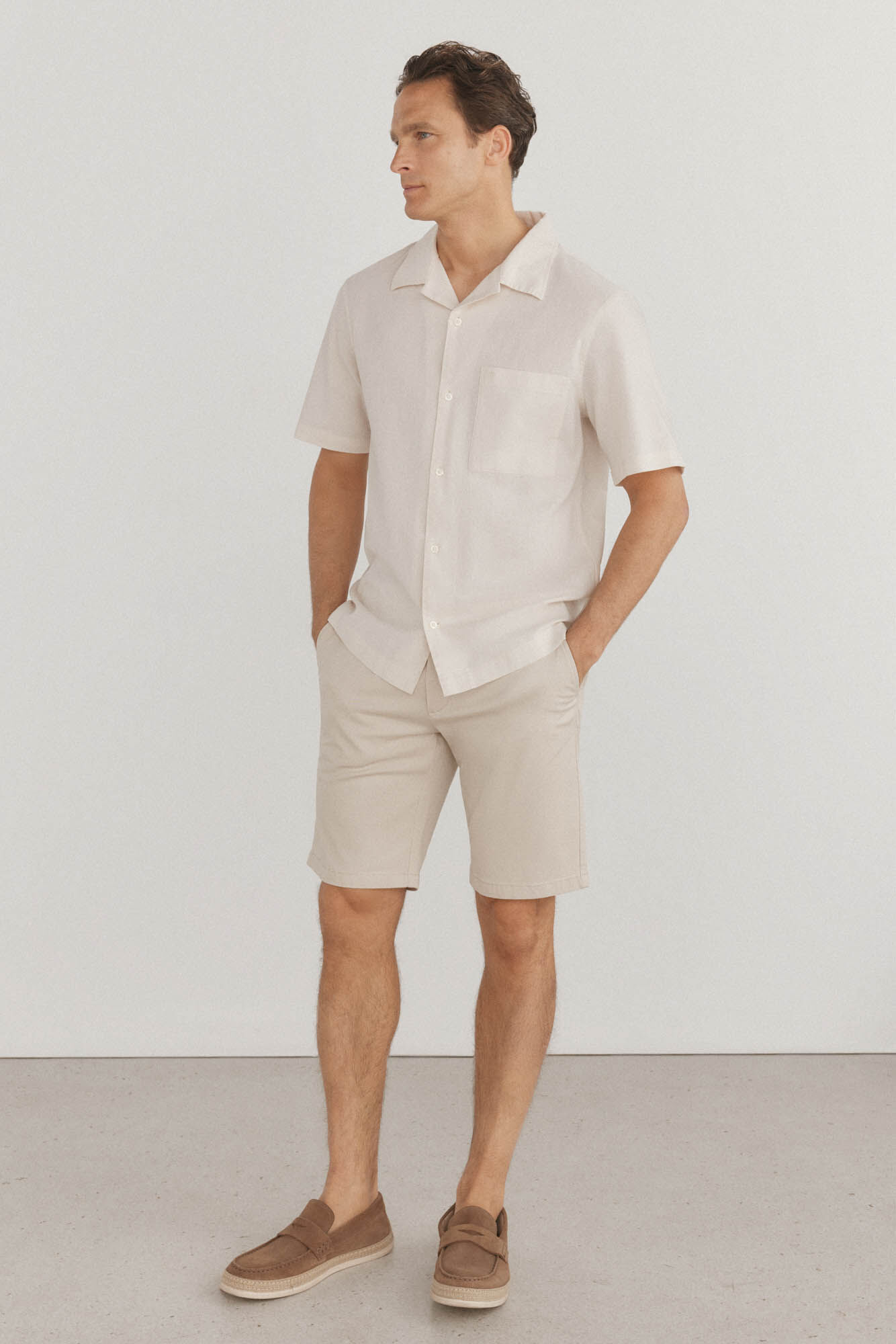 Pedro del Hierro Cal&ccedil;as bermuda chino premium flex 