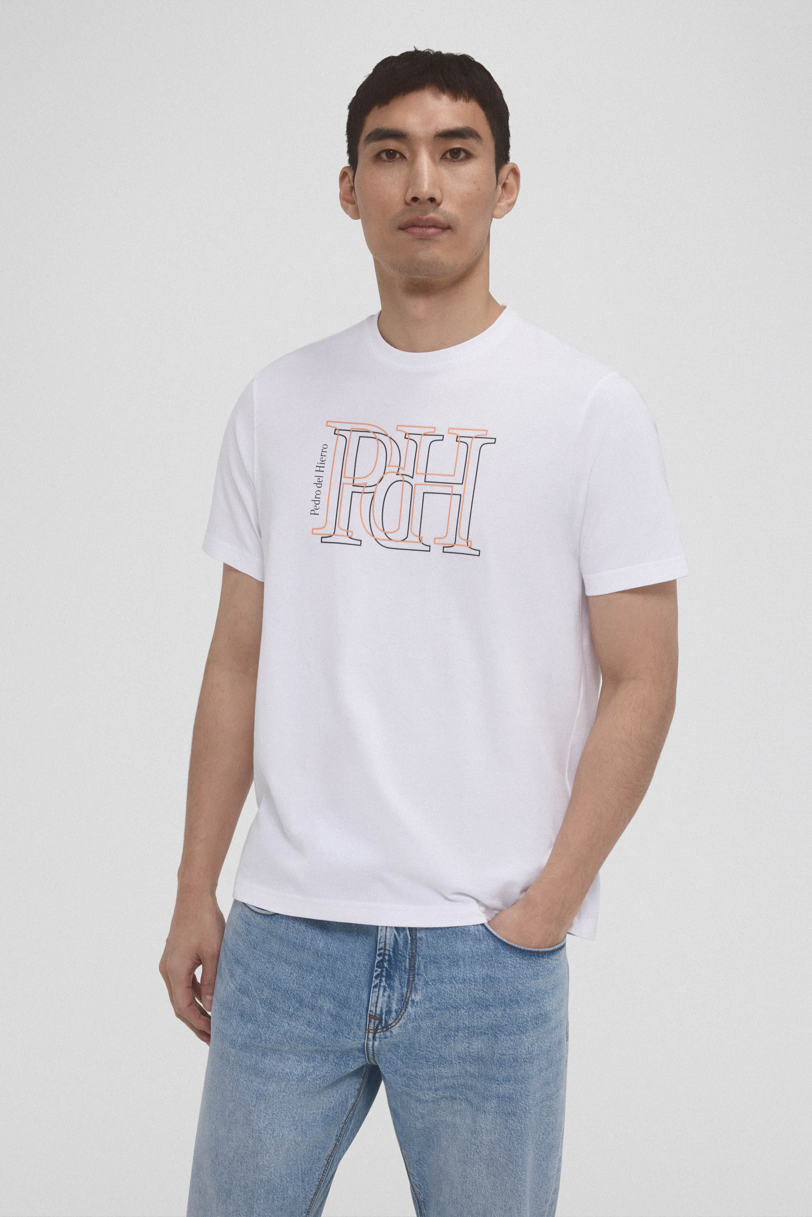 Pedro del Hierro T-shirt logo grande 