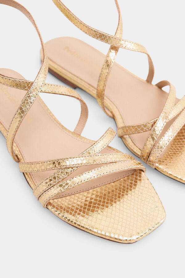 Pedro del Hierro Sand&aacute;lia dourada Amarelo