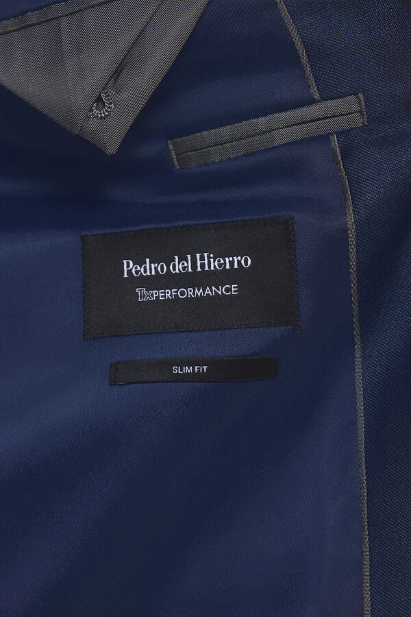 Pedro del Hierro Americana slim bi-stretch Azul