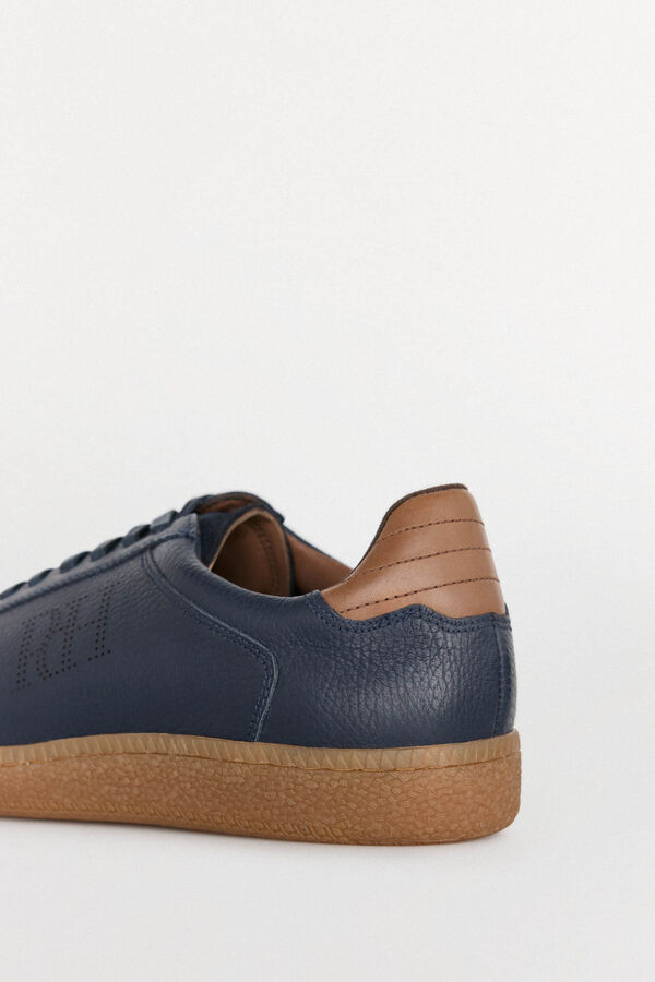 Pedro del Hierro T&ecirc;nis de pele Azul