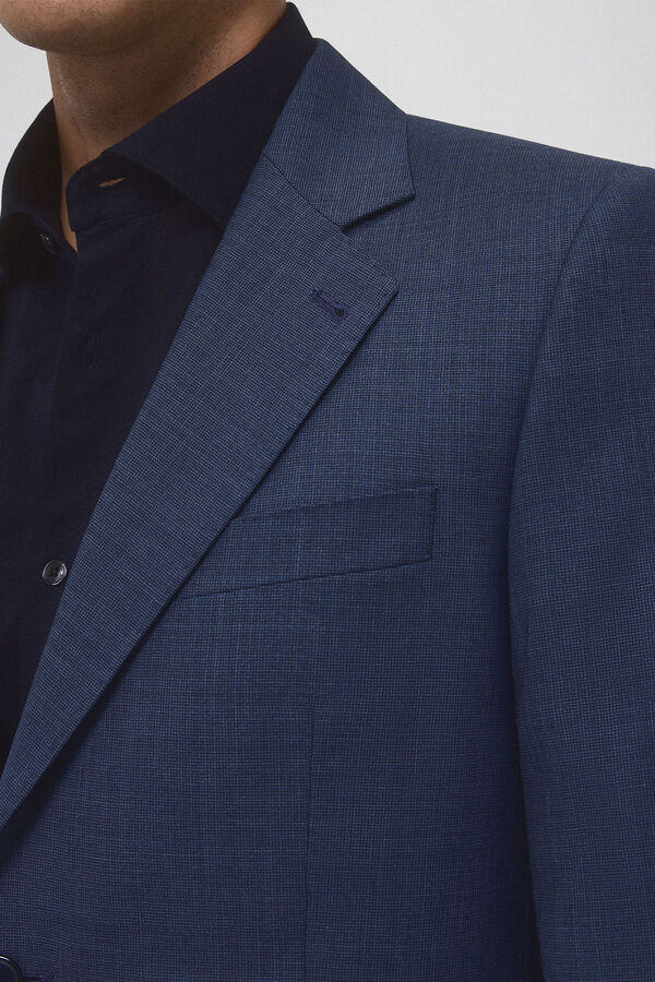 Pedro del Hierro Blazer fato estrutura Azul