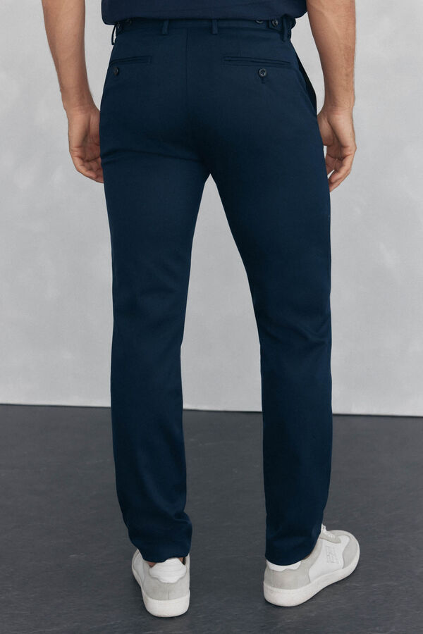 Pedro del Hierro Cal&ccedil;a cal&ccedil;as chino com estampa slim fit Azul