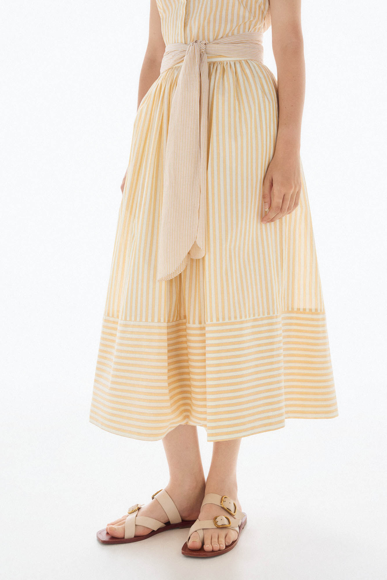 TFP by Tamara Falc&oacute; Saia riscas combinada