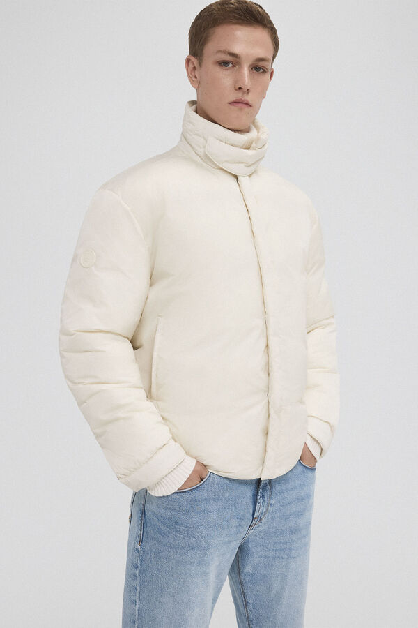 Pedro del Hierro Chaqueta acolchada Crudo