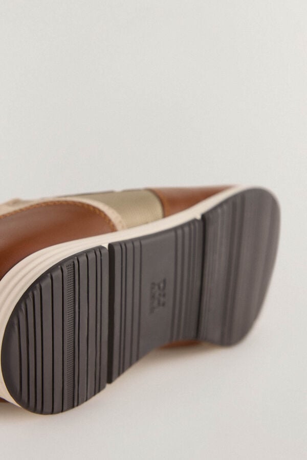 Pedro del Hierro Zapatilla icono piso goma Marr&oacute;n