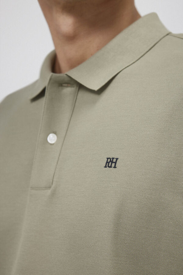Pedro del Hierro Polo b&aacute;sico piqu&eacute; Verde