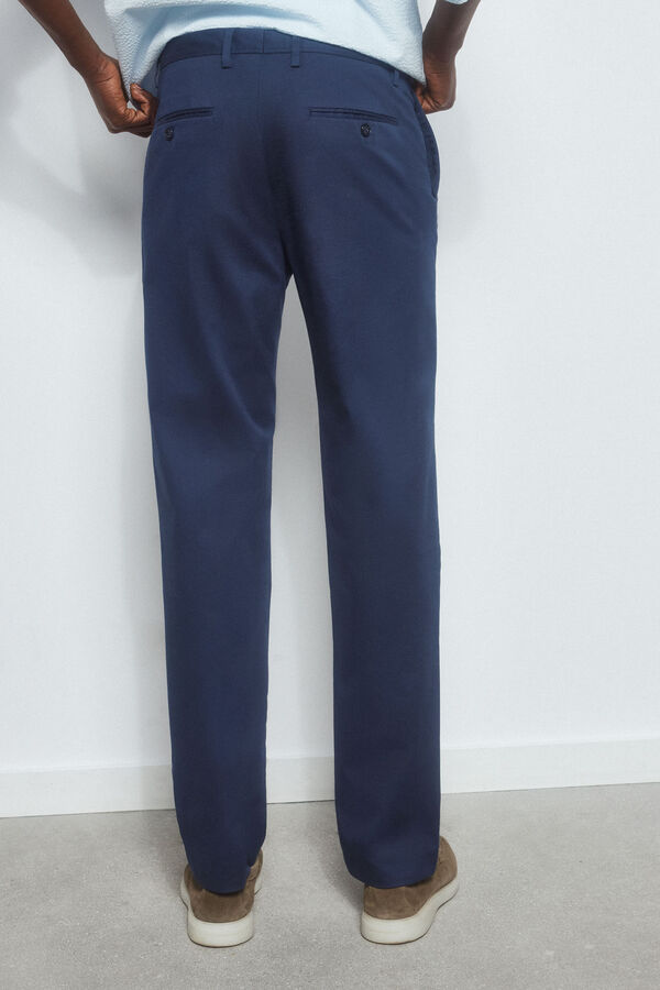 Pedro del Hierro Cal&ccedil;as chino slim fit Azul