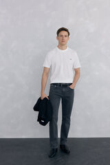 Pedro del Hierro Camiseta b&aacute;sica Crudo