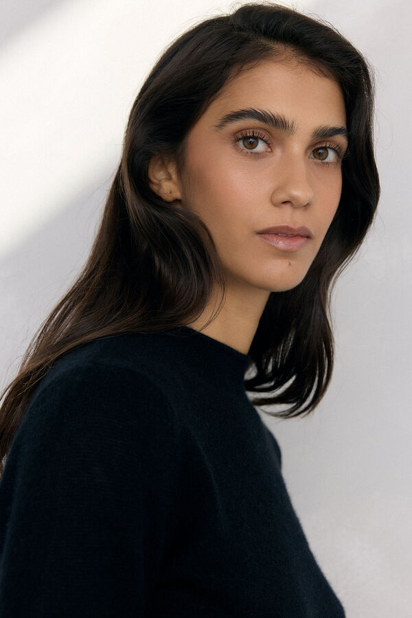 Pedro del Hierro Camisola cashmere Preto