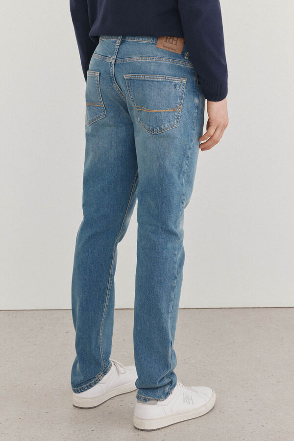 Pedro del Hierro Pantal&oacute;n vaquero premium flex slim fit Azul