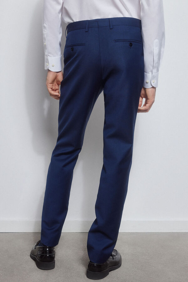 Pedro del Hierro Cal&ccedil;as azuis bi-stretch slim Azul