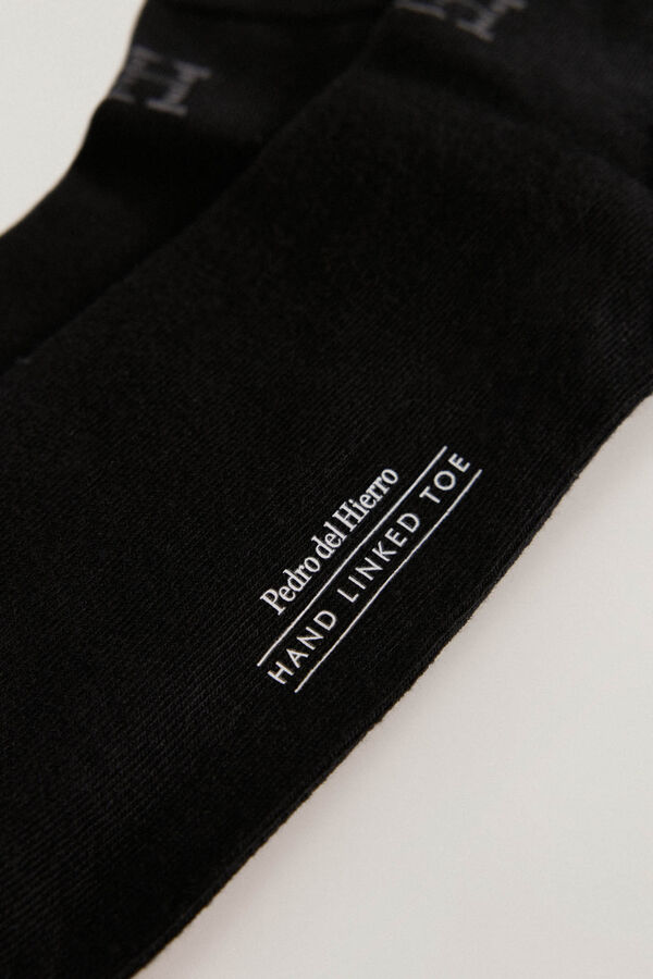 Pedro del Hierro Meia soquete Preto