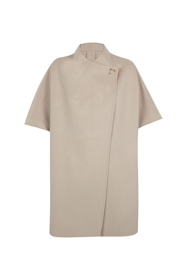 Pedro del Hierro Capa de bot&atilde;o Beige