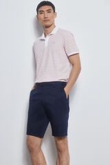 Pedro del Hierro Cal&ccedil;as bermuda chino premium flex  Azul