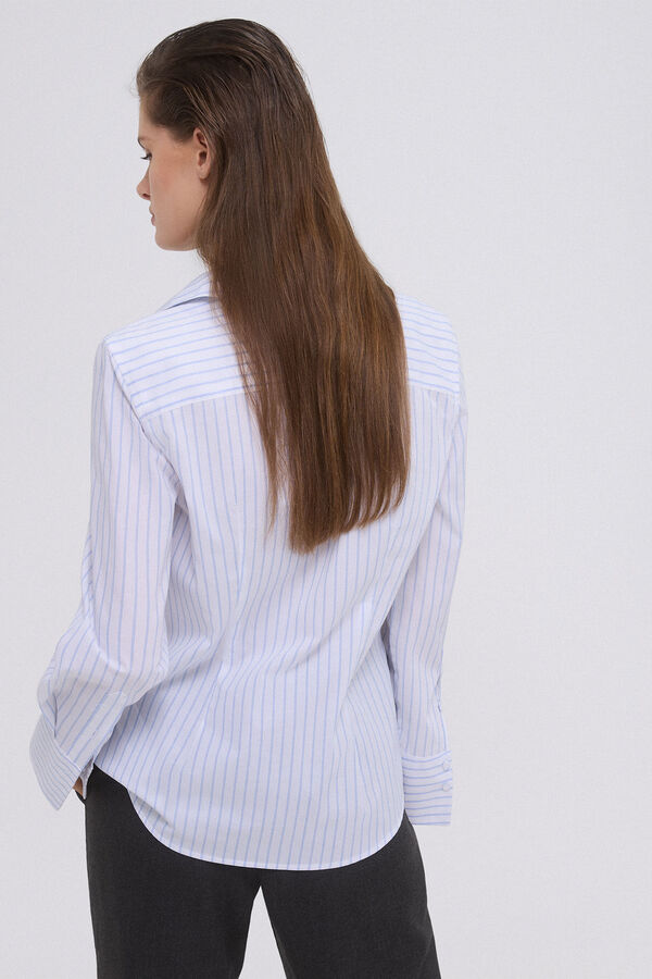 Pedro del Hierro Camisa b&aacute;sica easy iron Azul