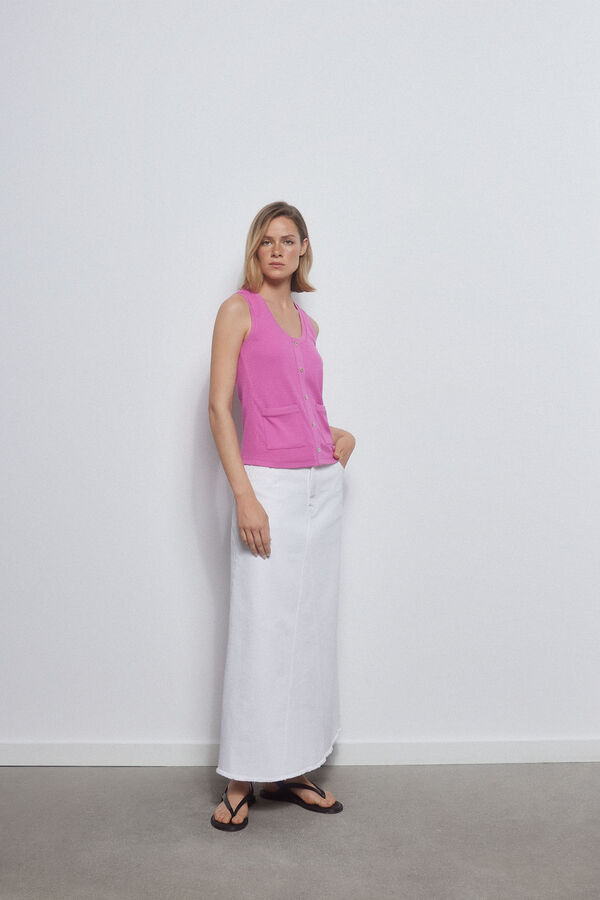 Pedro del Hierro Chaleco canale Rojo