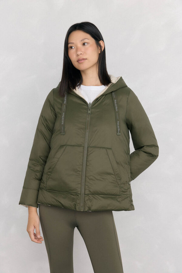 Pedro del Hierro Parka reversible capucha Verde