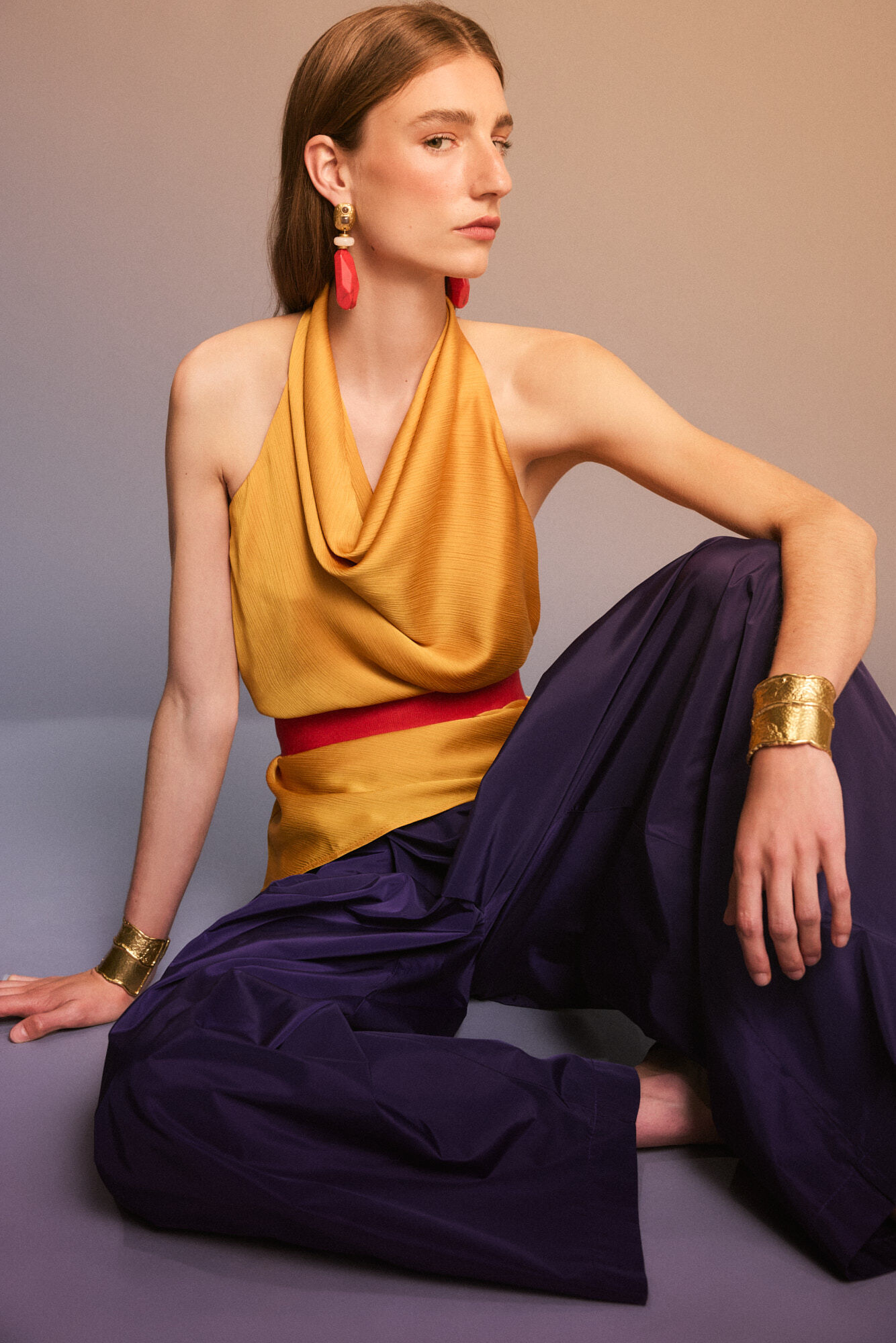 Pedro del Hierro Top halter desfile